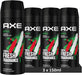 AXE Africa Desodorante Antitranspirante en Spray para Hombre, 150ml. Protección avanzada contra el sudor y el mal olor con una fragancia exótica y sensual de larga duración. Axe - frontal