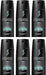 AXE Apollo Desodorante y Body Spray para Hombre, Pack de 6x150ml (900ml). Fragancia clásica y masculina con notas de salvia y sándalo para una protección duradera y un aroma celestial. Axe - frontal