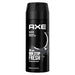 AXE Black Desodorante Body Spray 48h, Pack de 6x150ml. Fórmula 0% aluminio con tecnología Zinc Complex para una protección superior y una fragancia irresistible de bergamota y cedro. Axe - pack