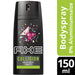 AXE Collision Desodorante Bodyspray Fresh Forest + Graffiti, sin aluminio. Pack de 3x150ml (450ml) con notas de cítricos, teca y pachuli para una frescura única. Axe - pack
