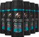 AXE Collision Leather & Cookies Desodorante Body Spray, Pack de 6x150ml (900ml). Una fragancia sofisticada con mandarina, cuero y cookies para un aroma masculino único y duradero. Axe - uso