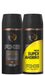 AXE Dark Temptation Desodorante Bodyspray, Pack Duplo Ahorro de 4x150ml (600ml). Una fragancia adictiva y fresca para una protección duradera contra el mal olor. Axe - pack