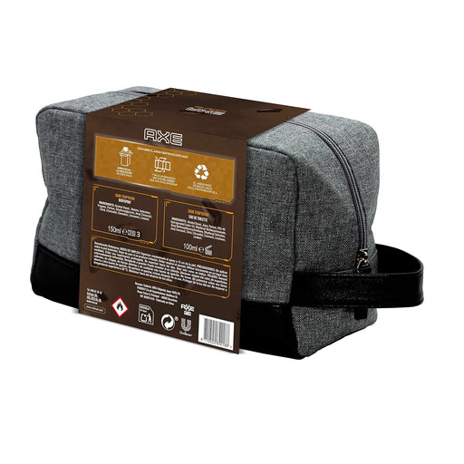 AXE Dark Temptation Neceser Duo para Hombre. El regalo ideal que combina la protección diaria del desodorante bodyspray de 150ml con la intensidad del Eau de Toilette de 100ml. Axe - pack