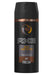 AXE Dark Temptation Neceser Trío para Hombre. El set de regalo con el ritual de cuidado completo: incluye Desodorante 150ml, Gel de Ducha 250ml y After Shave 100ml. Axe - ingredientes
