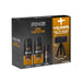 AXE Dark Temptation Pack de Regalo Trípode para Hombre. Incluye dos desodorantes bodyspray de 150ml y un práctico formato de viaje de 35ml para una frescura irresistible en casa y fuera. Axe - frontal