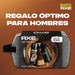 AXE Dark Temptation Set de Regalo para Hombre con Neceser. El pack completo con la fragancia de chocolate más irresistible: incluye Bodyspray de 150ml y Eau de Toilette de 100ml. Axe - lateral