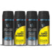 AXE Ice Chill Desodorante Bodyspray, Pack Duplo Ahorro de 4x150ml (600ml). Fragancia ultra fresca con limón y menta helada para un frescor polar instantáneo. Axe - frontal