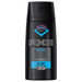 AXE Marine Desodorante Bodyspray, 48h de Protección, Pack de 3x150ml. Fragancia masculina tonificante inspirada en la brisa marina con notas cítricas y amaderadas. Axe - pack