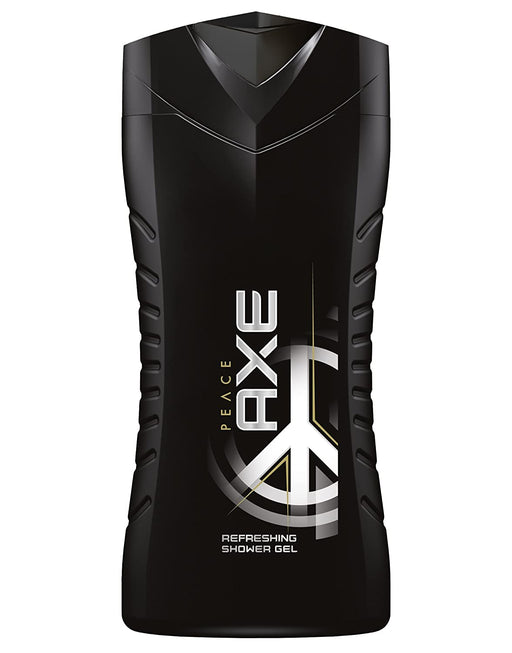 AXE Peace Gel de Ducha, Mega Pack de 6x250ml. Limpieza revitalizante con una fragancia masculina y fresca de cítricos, nuez moscada y madera de cedro. Axe - pack