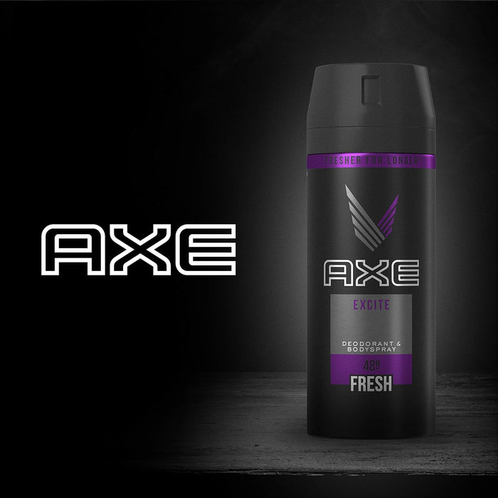 AXE Provocation Desodorante Spray para Hombre, Pack de 2x150 ml (300 ml en total). Fragancia leñosa y seductora para una protección duradera contra el sudor y el mal olor. Axe - zoom