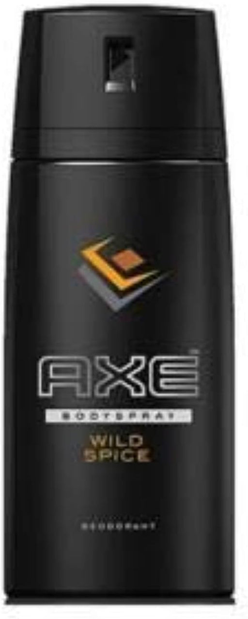 AXE Wild Spice Desodorante en Spray para Hombre, 150 ml. Una fragancia especiada y salvaje para una protección eficaz y un aroma que te hará sentir bien todo el día. Axe - pack