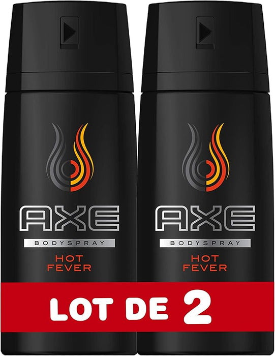 Lote Sorpresa de 2 Desodorantes Axe para Hombre (2x150 ml). Un pack de modelos aleatorios ideal para descubrir nuevas fragancias y mantenerte siempre fresco y protegido. Axe - frontal