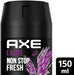 Mega Pack de 6 Desodorantes Axe Excite (6x150 ml). Bodyspray para hombre sin aluminio con un aroma adictivo a coco, avellana y caramelo para una protección de 48h. Axe - pack