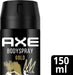 Mega Pack de 6 Desodorantes Axe Gold (6x150 ml). Bodyspray para hombre con 48h de protección, Tecnología Dual Action y un aroma a madera de agar y vainilla. Axe - pack