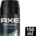 Mega Pack de 6 Desodorantes Axe Ice Chill (6x150 ml). Bodyspray para hombre que baja 6°C la temperatura corporal al instante, con un aroma a menta y limón helado. Axe - ingredientes