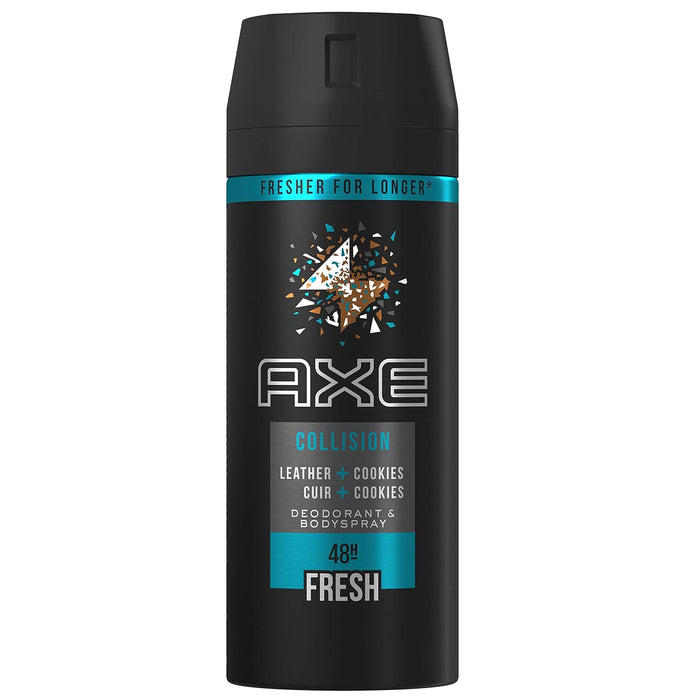 Neceser de Regalo para Hombre AXE Leather & Cookies. Un set de aseo que incluye un Desodorante Bodyspray de 150 ml, un Eau de Toilette de 100 ml y un práctico neceser. Axe - ingredientes