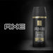 Pack de 2 Desodorantes Axe Gold (2x150 ml). Una fragancia masculina y sofisticada con madera de agar y vainilla negra que te ofrece hasta 48 horas de protección. Axe - ingredientes