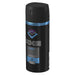 Pack de 2 Desodorantes Axe Marine (2x150 ml, Total 300 ml). Una fragancia sofisticada y refrescante con notas de bergamota y pera para una frescura masculina duradera. Axe - uso