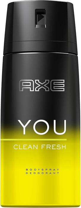 Pack de 6 Desodorantes Axe You Energised (6x150 ml). Una fragancia individual y excitante sin sales de aluminio que subraya tu personalidad única durante todo el día. Axe - pack