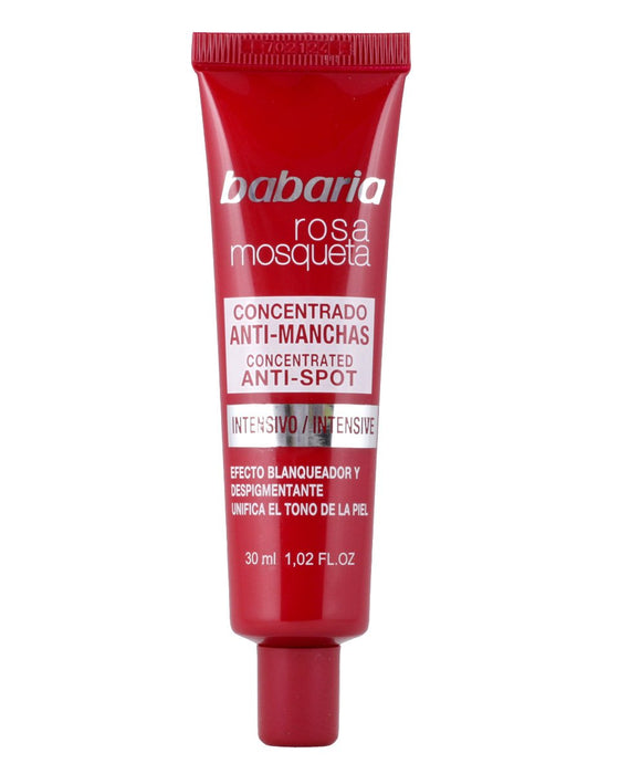Babaria Crema Facial Antimanchas Intensiva, 125 ml. Tratamiento despigmentante para rostro, cuello y escote que unifica el tono y reduce las manchas oscuras. Babaria - detalle