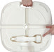 BESCH Base Soporte para Sombrilla o Parasol, 34x34x20 cm. Rellenable con hasta 15 litros de agua o arena y compatible con mástiles de 18 a 32 mm de diámetro. Besch - pack