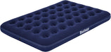 Bestway Colchón Hinchable Doble (191x137x22 cm). Cama de aire para 2 personas ideal para interior y exterior, con superficie flocada y estructura resistente I-Beam. Bestway - extra