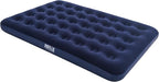 Bestway Colchón Hinchable Doble (191x137x22 cm). Cama de aire para 2 personas ideal para interior y exterior, con superficie flocada y estructura resistente I-Beam. Bestway - frontal