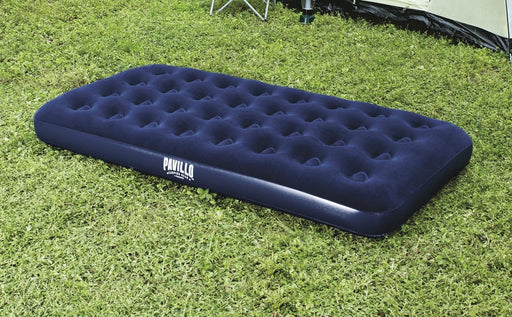 Bestway Colchón Hinchable Individual Aeroluxe (188x99x22 cm). Cama de aire para interior y exterior con superficie flocada, estructura Tritech y válvula de inflado rápido. Bestway - pack