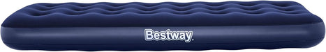 Bestway Colchón Hinchable Individual Flocado (185x76x22 cm). Fabricado con estructura Tritech de 3 capas para una máxima durabilidad, comodidad y confort. Bestway - detalle