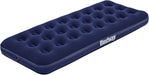 Bestway Colchón Hinchable Individual Flocado (185x76x22 cm). Fabricado con estructura Tritech de 3 capas para una máxima durabilidad, comodidad y confort. Bestway - frontal