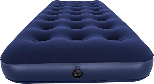 Bestway Colchón Hinchable Individual Flocado (185x76x22 cm). Fabricado con estructura Tritech de 3 capas para una máxima durabilidad, comodidad y confort. Bestway - pack