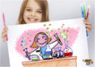 Estuche de 12 Rotuladores BIC Kids Kid Couleur, con punta media bloqueada y tinta ultra lavable. La herramienta ideal para desatar la creatividad de los niños de forma segura. Bic - lateral