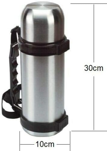 Termo de Acero Inoxidable 1,2 Litros, Jarra Térmica de Doble Pared a prueba de fugas. Ideal para mantener durante horas agua, café o leche calientes o fríos. Bigbuy Home - uso
