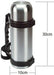 Termo de Acero Inoxidable 1,2 Litros, Jarra Térmica de Doble Pared a prueba de fugas. Ideal para mantener durante horas agua, café o leche calientes o fríos. Bigbuy Home - uso