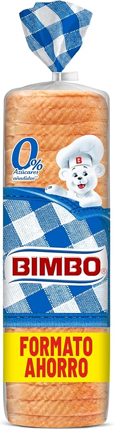 Bimbo Pan de Molde Blanco con Corteza, Formato Ahorro Familiar 700g (26 rebanadas). El pan de sándwich más tierno y consistente, ideal para los desayunos y meriendas de todos. Bimbo - frontal