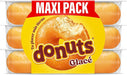 Donuts Glacé, las rosquillas más tiernas y esponjosas, Pack de 6 unidades (52g c/u). Disfruta del sabor original e inconfundible con su clásica y crujiente cobertura glacé. Bimbo - frontal