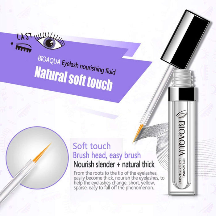 BIOAQUA Nourishing Liquid Eyelashes, Sérum Nutritivo para Pestañas (7ml). Un tratamiento unisex para cuidar, mimar y fortalecer tus pestañas, promoviendo una mirada más intensa. Bioaqua - ingredientes