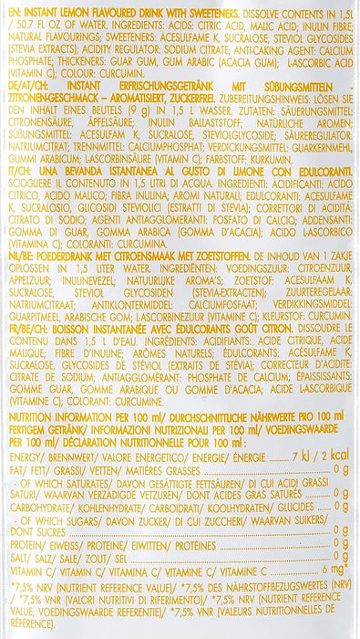 Bolero Bebida Instantánea en Polvo Sabor Limón, Caja de 24x9g. Un refresco bajo en calorías y sin azúcar con Stevia, ideal para la hidratación diaria o durante el deporte. Bolero - uso