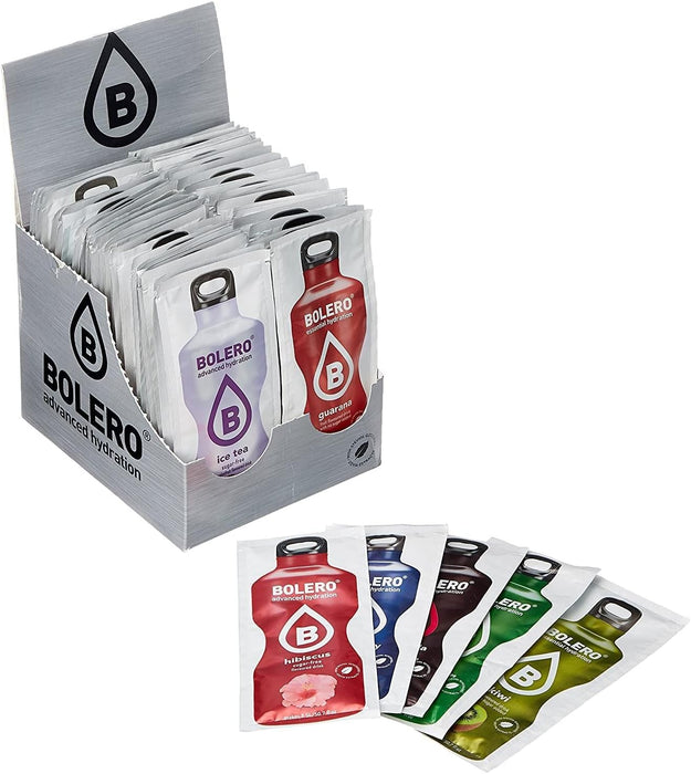 Bolero Bebida Instantánea, Pack Surtido de 55 sobres. La solución definitiva sin azúcar y con Stevia para una hidratación variada, saludable y llena de sabor. Bolero - pack