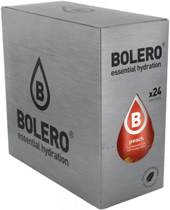 Bolero Bebida Instantánea Sabor Albaricoque, Caja de 24x9g. Preparado en polvo sin azúcar, con Stevia y Vitamina C para una hidratación esencial con un delicioso toque frutal. Bolero - uso