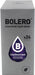 Bolero Bebida Instantánea Sabor Grosella Negra, Caja de 24x9g. Preparado en polvo sin azúcar, con Stevia y Vitamina C para una hidratación saludable, baja en calorías y llena de sabor. Bolero - detalle