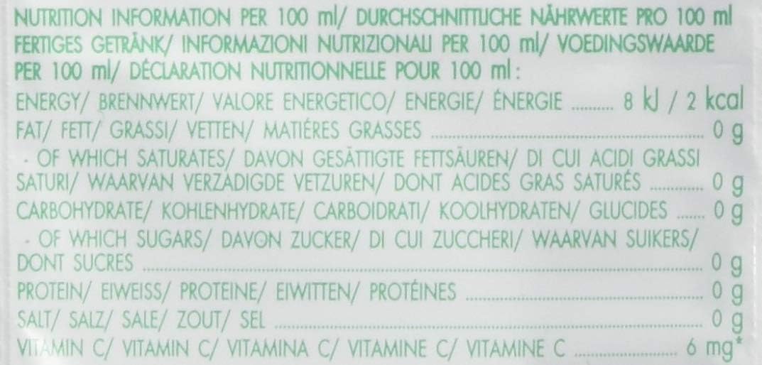 Bolero Bebida Instantánea Sabor Menta, Pack de 12x9g. Un refresco en polvo bajo en calorías y sin azúcar con Stevia, ideal para la hidratación diaria o para tus cócteles. Bolero - lateral