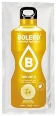 Bolero Bebida Instantánea Sabor Plátano, Pack de 12x9g. Un refresco en polvo bajo en calorías y sin azúcar con Stevia, ideal para la hidratación diaria o durante el deporte. Bolero - zoom
