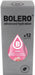 Bolero Bebida Instantánea Sabor Rosa, Pack de 12x9g. Un refresco en polvo bajo en calorías y sin azúcar con Stevia, ideal para la hidratación diaria o durante el deporte. Bolero - frontal