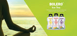 Bolero Bebida Instantánea Sabor Rosa, Pack de 12x9g. Un refresco en polvo bajo en calorías y sin azúcar con Stevia, ideal para la hidratación diaria o durante el deporte. Bolero - lateral