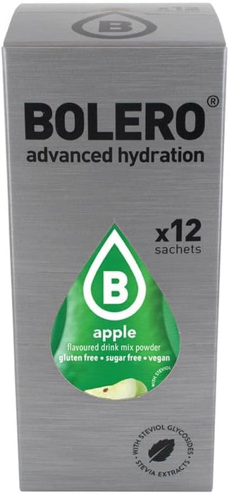 Bolero Bebida Instantánea Sabor Rosa, Pack de 12x9g. Un refresco en polvo bajo en calorías y sin azúcar con Stevia, ideal para la hidratación diaria o durante el deporte. Bolero - presentacion