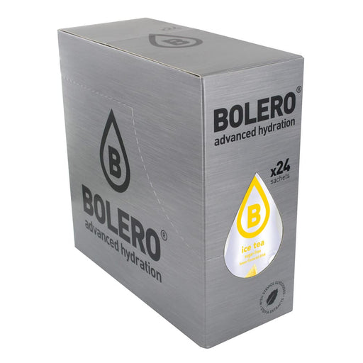 Bolero Bebida Instantánea Té Helado Limón, Mega Pack de 72x8g. Preparado en polvo sin azúcar con Stevia y Vitaminas para una hidratación deliciosa y saludable. Bolero - pack