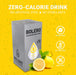 Bolero Bebida Instantánea Té Helado Limón, Pack de 12x8g. Un refresco en polvo sin azúcar con Stevia y Vitamina C para disfrutar de una hidratación cítrica, saludable y deliciosa. Bolero - detalle