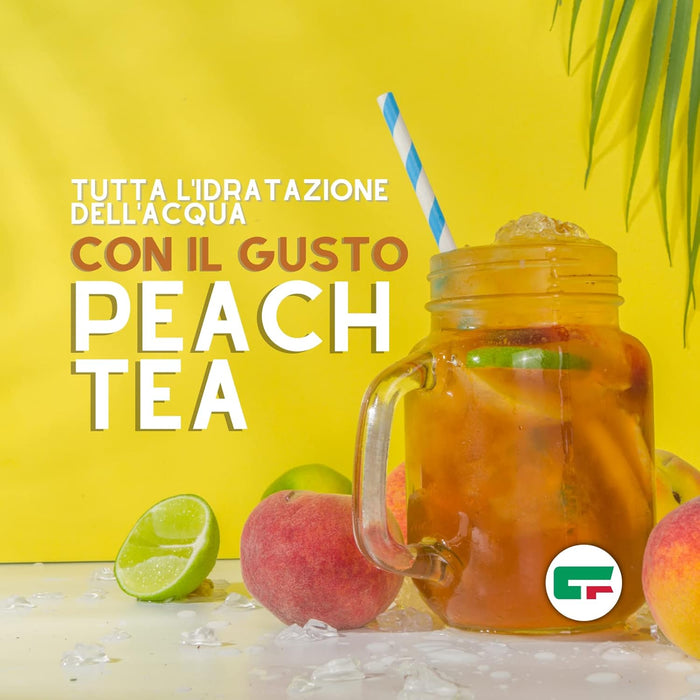 Bolero Bebida Instantánea Té Helado Sabor Melocotón, Caja de 24x8g. Refresco en polvo sin azúcar, endulzado con Stevia y con Vitamina C, ideal para diabéticos y dietas saludables. Bolero - presentacion