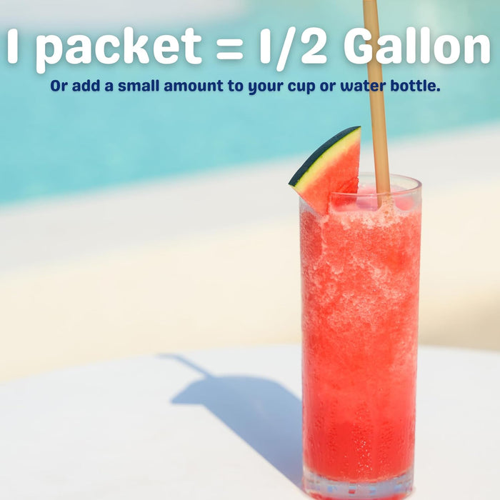 Bolero Bebida Sabor Sandía, 12 sobres de 9g. Refresco instantáneo sin azúcar, con Stevia, sin gluten y con Vitamina C. Una bebida saludable y baja en calorías. Bolero - presentacion